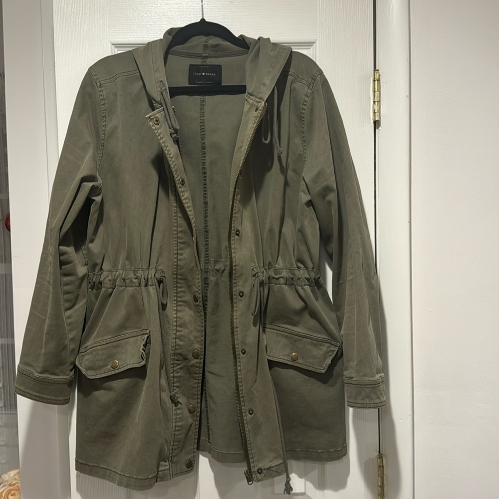 Lucky brand army jacket